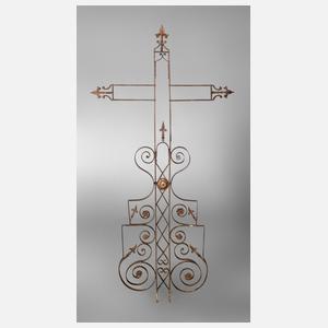 Grabkreuz Schmiedeeisen