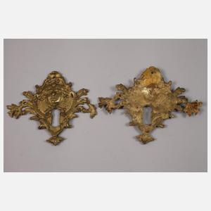 Satz Schlüsselbeschläge