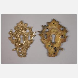 Satz Schlüsselbeschläge