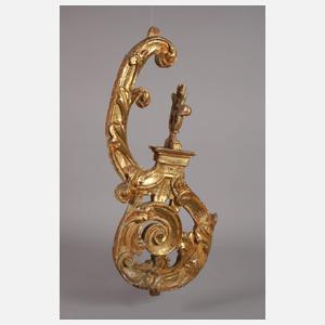 Paar Schnitzereien im Barockstil