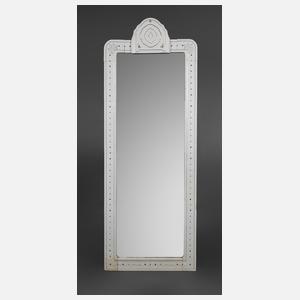 Wandspiegel mit Keramikeinfassung