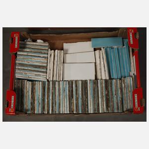 Konvolut Wandfliesen Art déco