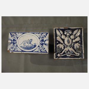 Konvolut Ofenkacheln Renaissance