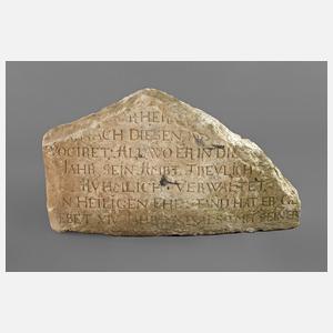 Große Sandsteintafel