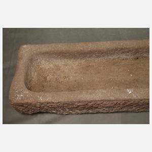 Großer Sandsteintrog