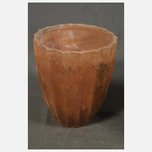 Paar Gartenvasen Terrakotta