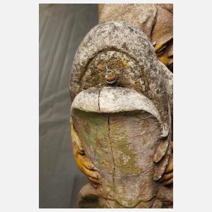 Brunnenfigur aus Schlossanlage