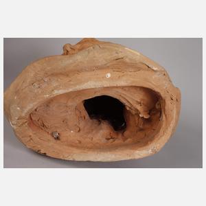 Gartenbüste Terrakotta