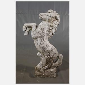 Gartenfigur Pferd