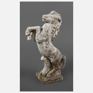Gartenfigur Pferd