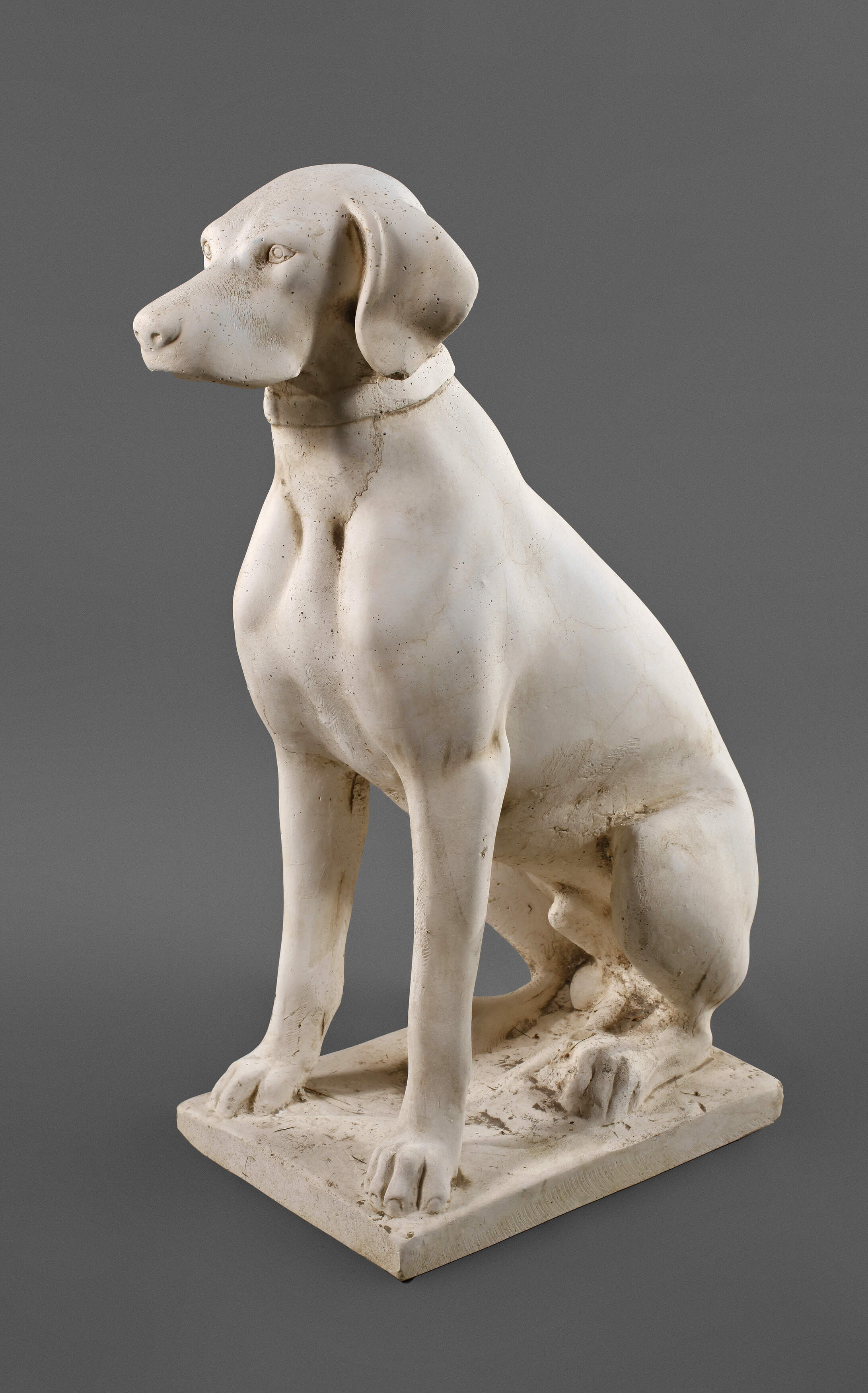 Gartenfigur Jagdhund