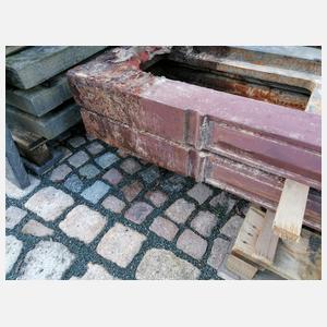 Paar Gusssäulen Historismus