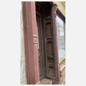 Paar Gusssäulen Historismus