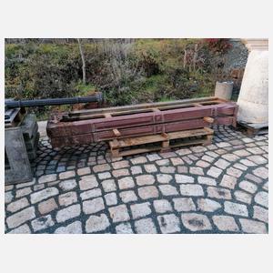 Paar Gusssäulen Historismus