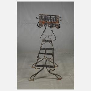 Blumenbank Schmiedeeisen