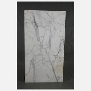 Gartentisch mit Marmorplatte