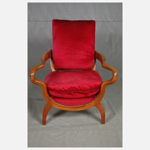 Schwerer Armlehnsessel