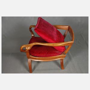 Schwerer Armlehnsessel