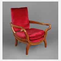 Schwerer Armlehnsessel111