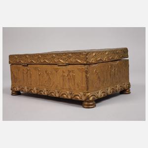 Dekorative Jugendstilschatulle