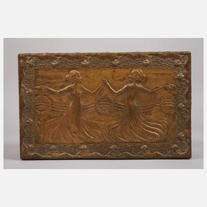 Dekorative Jugendstilschatulle