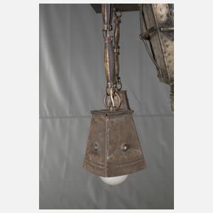 Deckenlampe Bleiglas