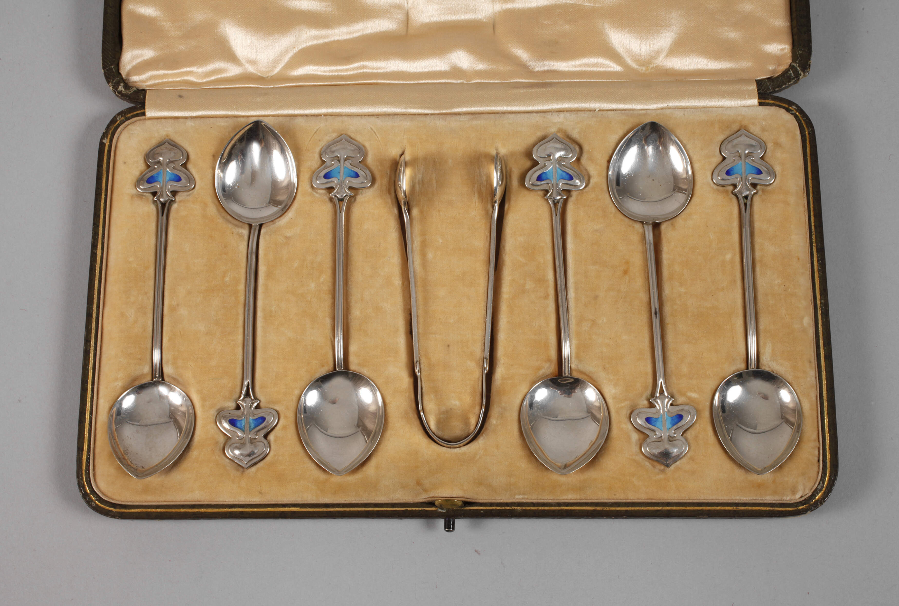 England Löffelset für Tee Silber