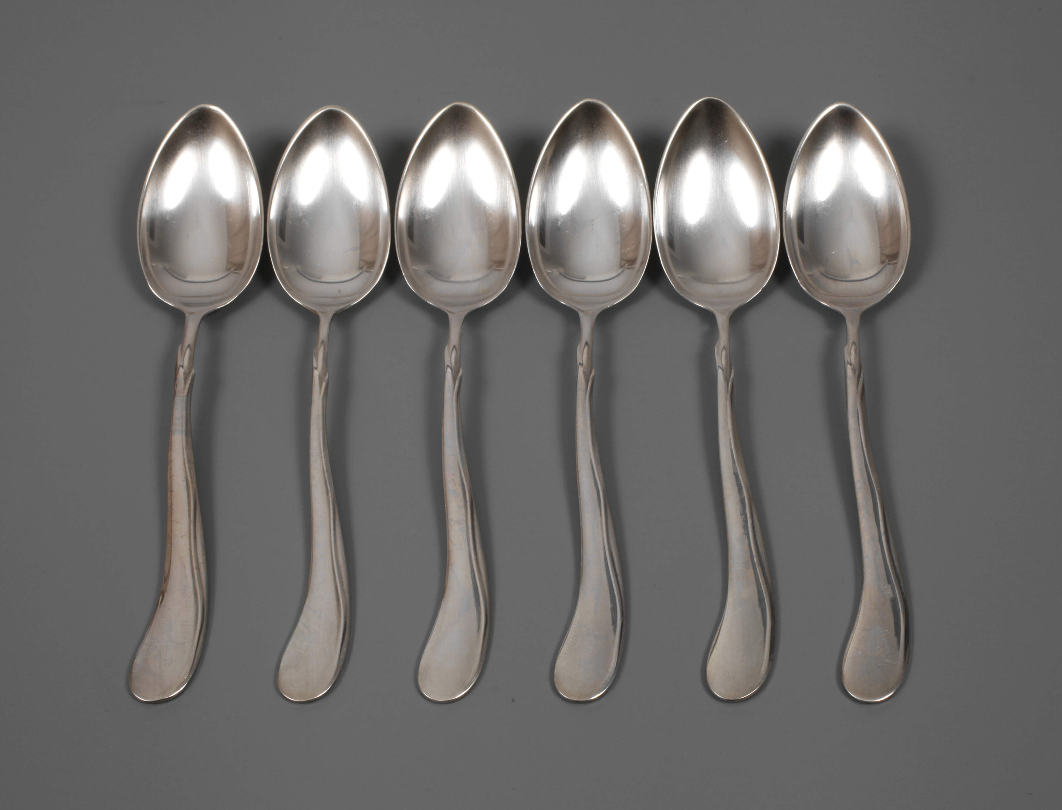 Sechs Mokkalöffel Heinrich Vogeler "Tulipan"