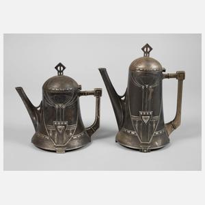 WMF zwei Jugendstilkannen