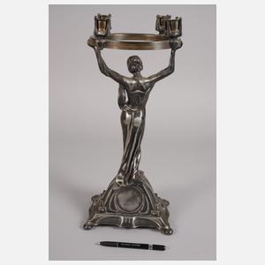 Paar große figürliche Leuchter