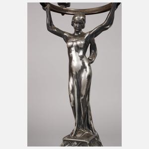 Paar große figürliche Leuchter