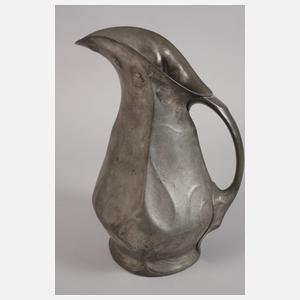 Große Wasserkanne Hugo Leven attr.