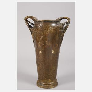 Albert Cheuret, Bronzevase Apfeldekor