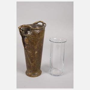 Albert Cheuret, Bronzevase Apfeldekor