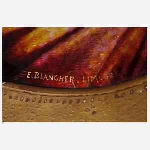 Limoges großes Frauenportrait