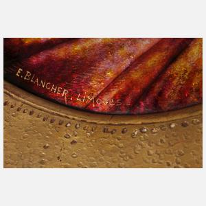 Limoges großes Frauenportrait