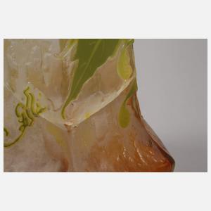 Èmile Gallé Ätzglasvase