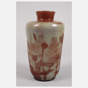 Ätzglasvase Désiré Jean-Baptiste Christian