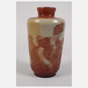 Ätzglasvase Désiré Jean-Baptiste Christian