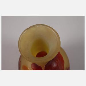 Èmile Gallé Ätzglasvase