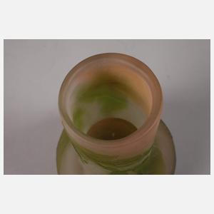 Emilé Gallé Ätzglasvase