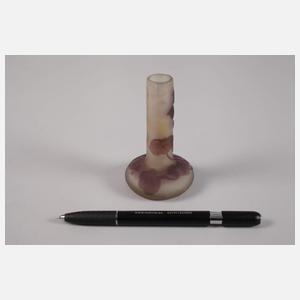 Émile Gallé kleine Überfangvase