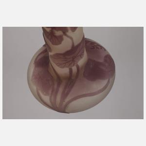 Émile Gallé kleine Überfangvase