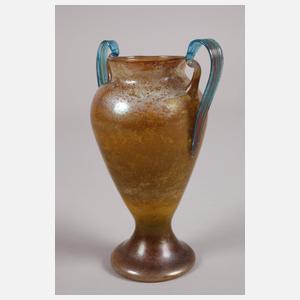 Kleine Amphorenvase mit Reduktionsmalerei