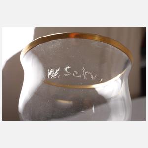 Zwei Stängelgläser