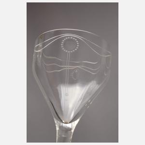 Langstieliges Likörglas