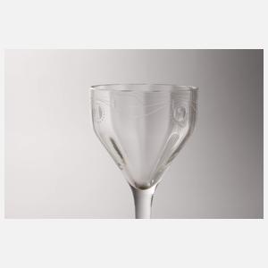 Langstieliges Likörglas