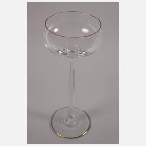 Theresienthal sechs Stängelgläser