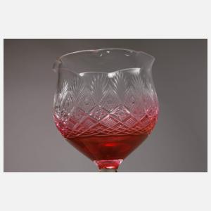 Paar Likörgläser Steinelschliff