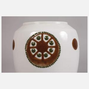 Vase Schlickermalerei
